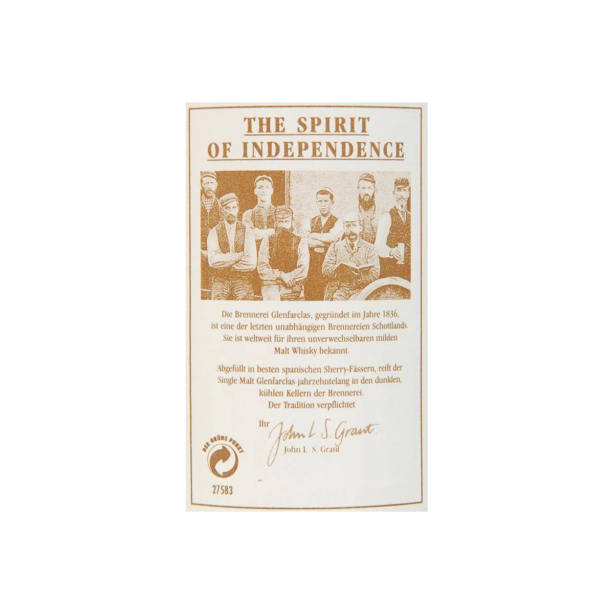 Glenfarclas 1982 19 Years Single Malt Whisky 3