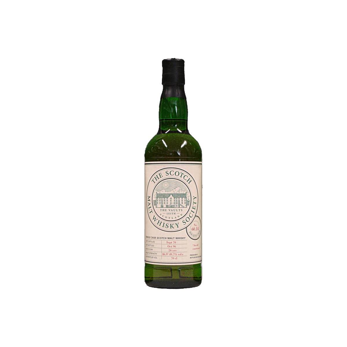 The Scotch Malt Whisky Society 1970 26 Years Single Malt Whisky