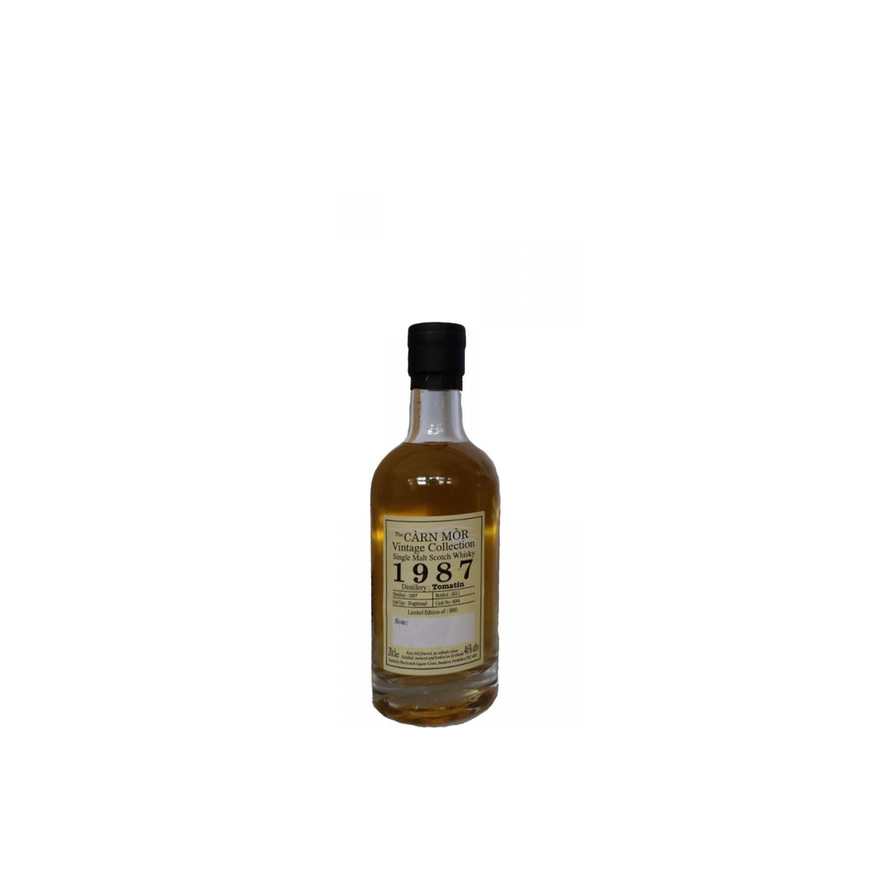 Tomatin 1987 24 Years Single Malt Whisky