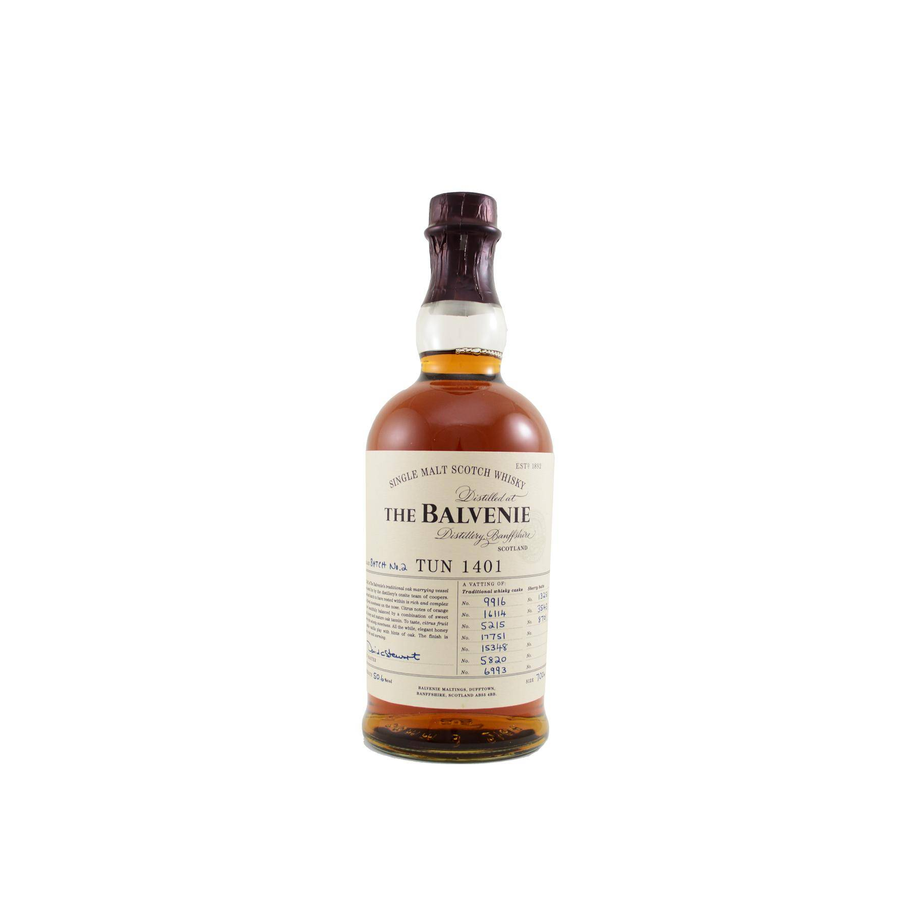 The Balvenie Single Malt Whisky