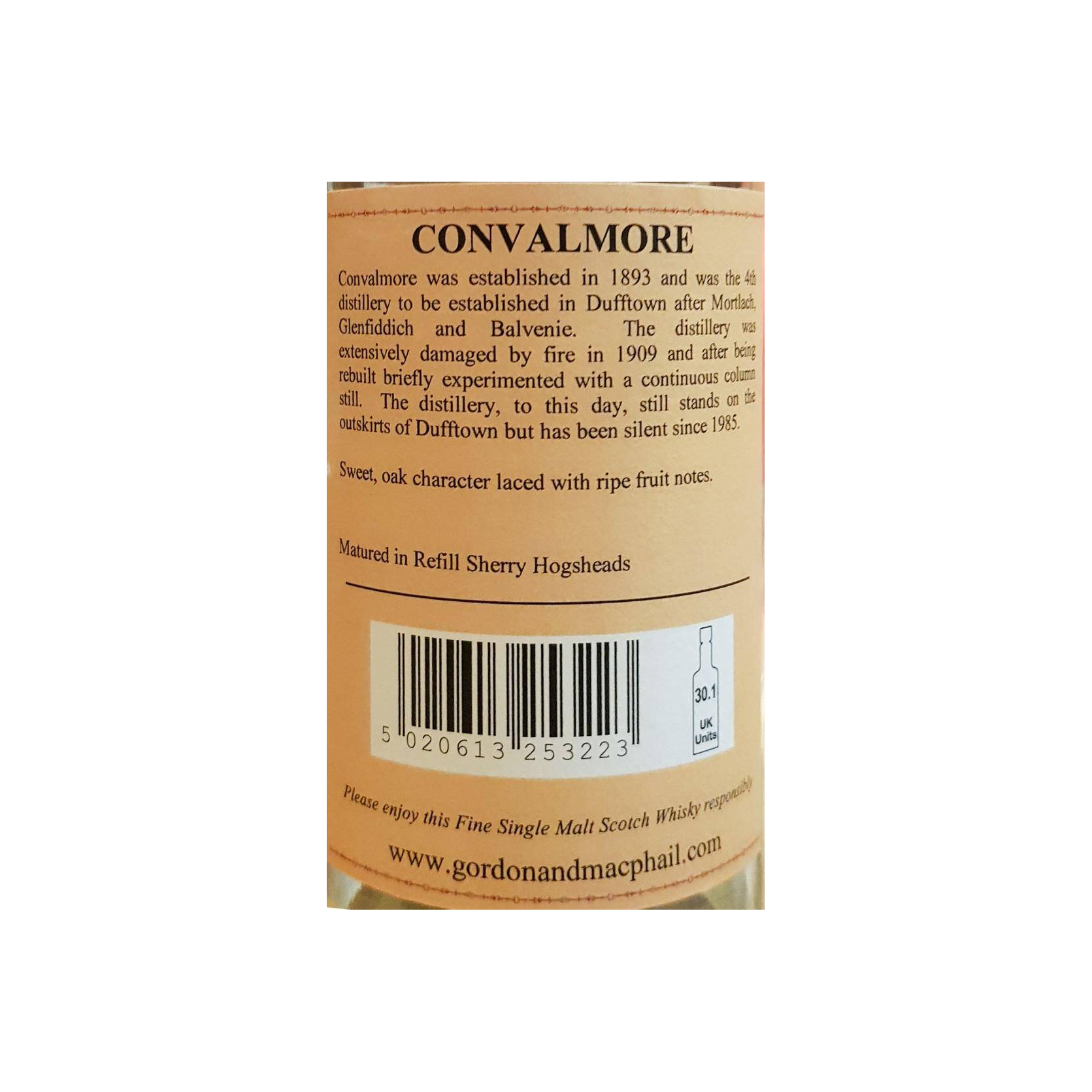 Convalmore 1975 33 Years Single Malt Whisky 3