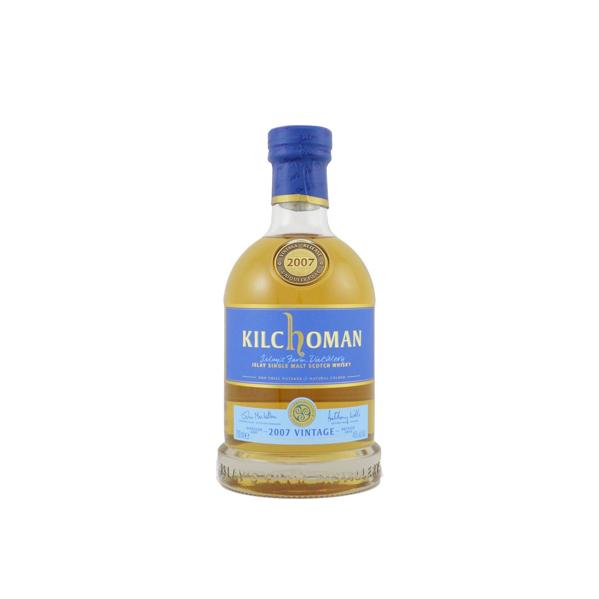 Kilchoman 2007 6 Years Single Malt Whisky