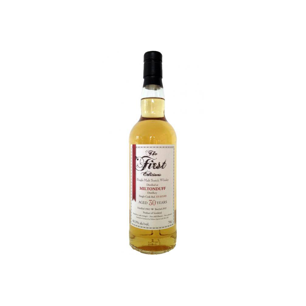 Miltonduff The First Editions 1982 30 Years Single Malt Whisky