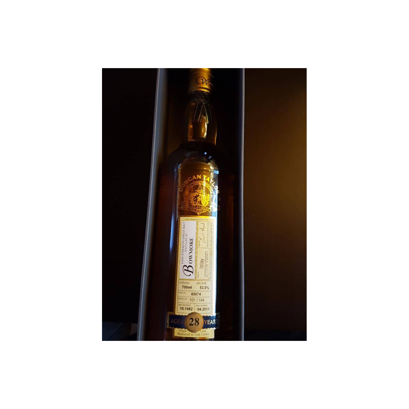 Bowmore Rare Auld 1982 28 Years Single Malt Whisky