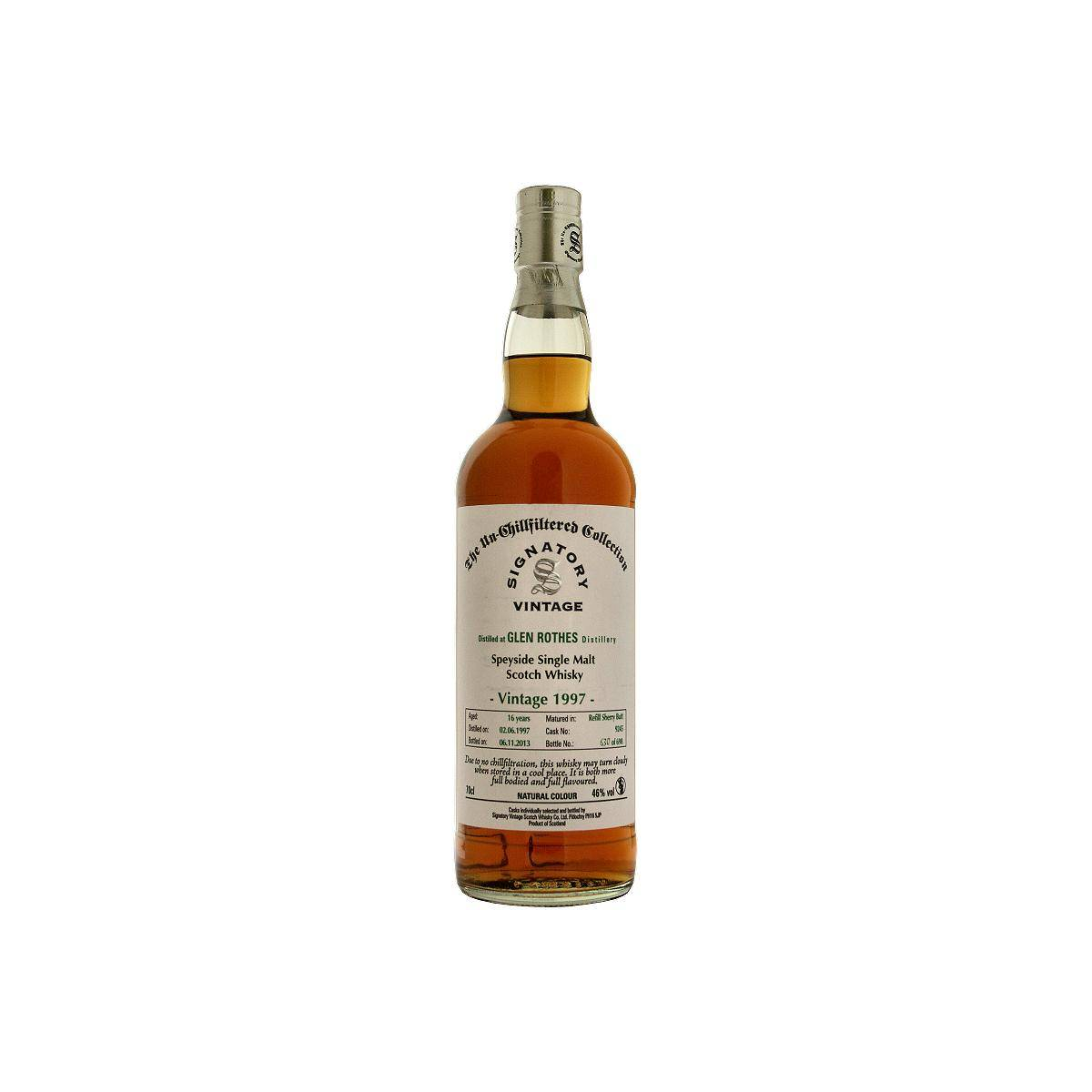 The Glenrothes The Un-Chillfiltered Collection 1997 16 Years Single Malt Whisky