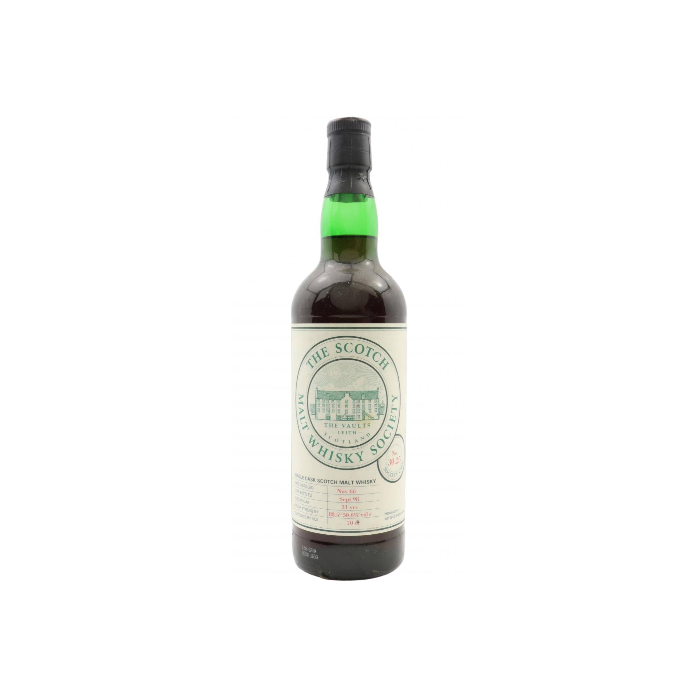 The Scotch Malt Whisky Society 1966 31 Years Single Malt Whisky