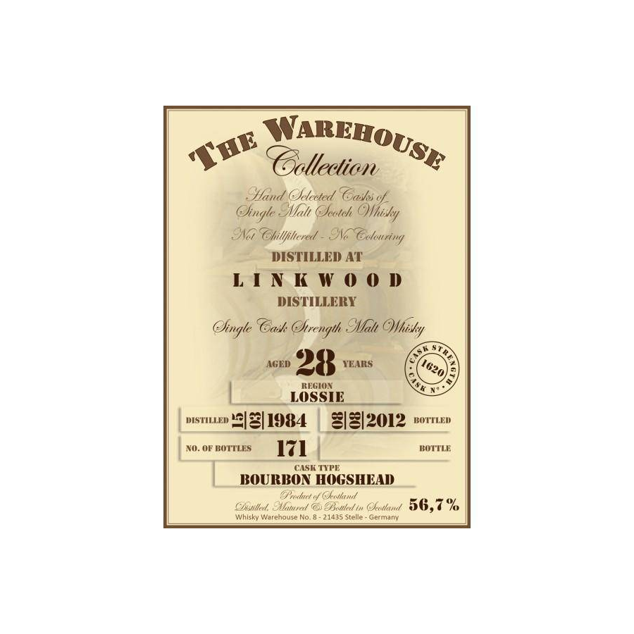 Linkwood 1984 28 Years Single Malt Whisky 2