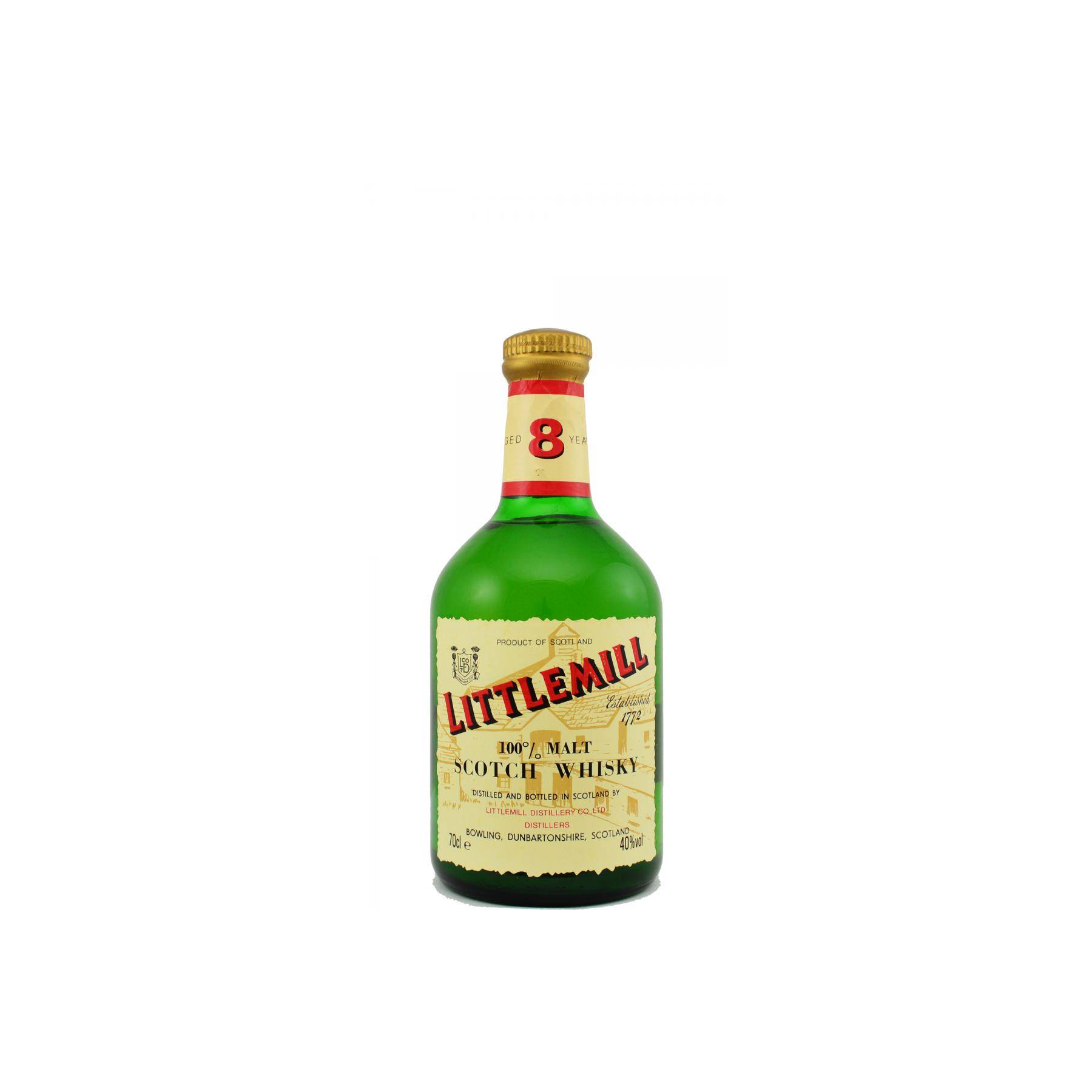 Littlemill 8 Years Single Malt Whisky
