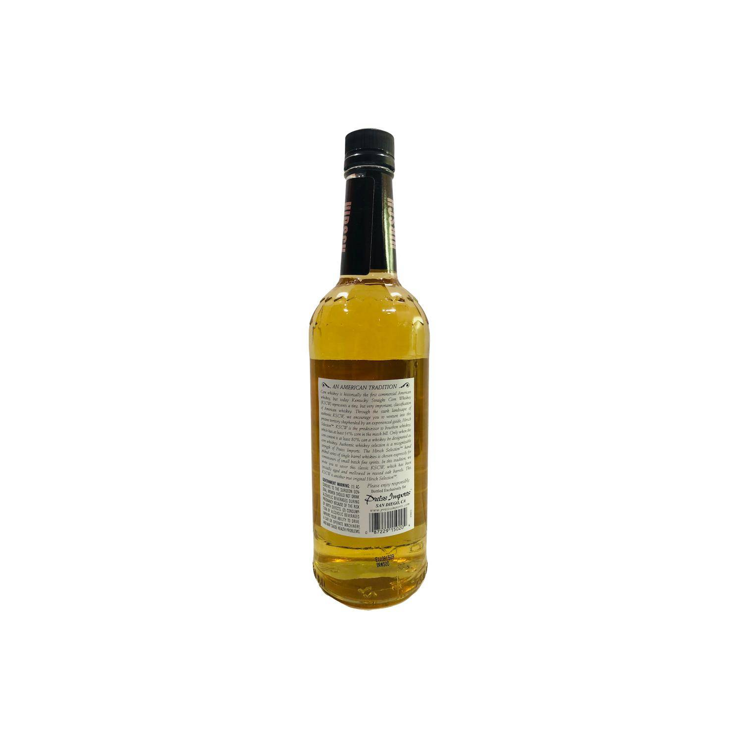Hirsch Selection Kentucky Straight Corn Whiskey 2