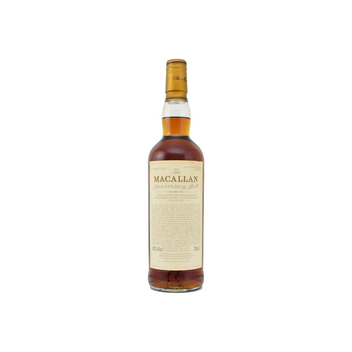 The Macallan 25 Years Single Malt Whisky