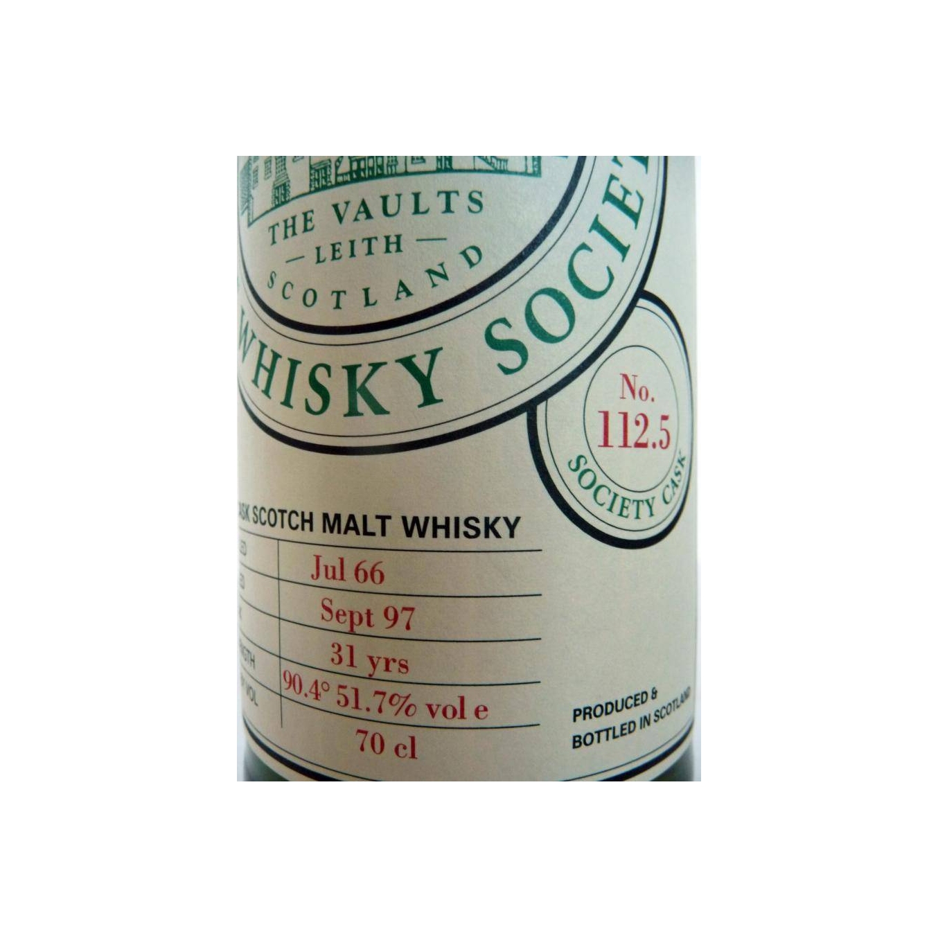 The Scotch Malt Whisky Society 1966 31 Years Single Malt Whisky 2