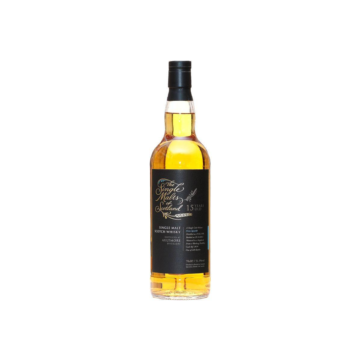 Aultmore The Single Malts of Scotland 1998 15 Years Single Malt Whisky