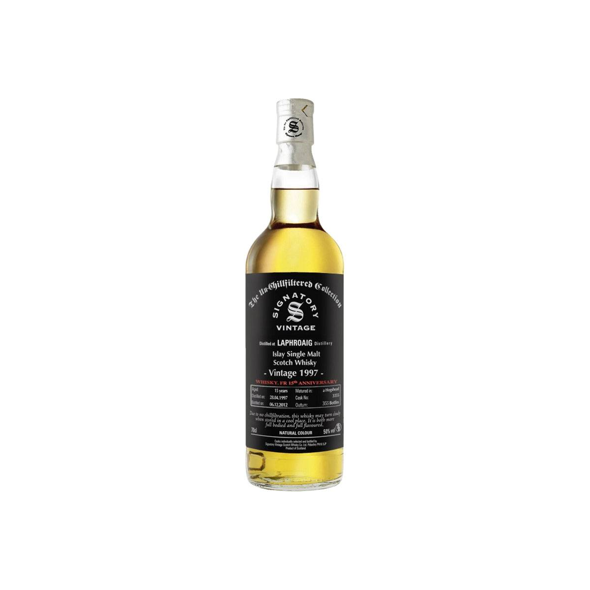 Laphroaig The Un-Chillfiltered Collection 1997 15 Years Single Malt Whisky