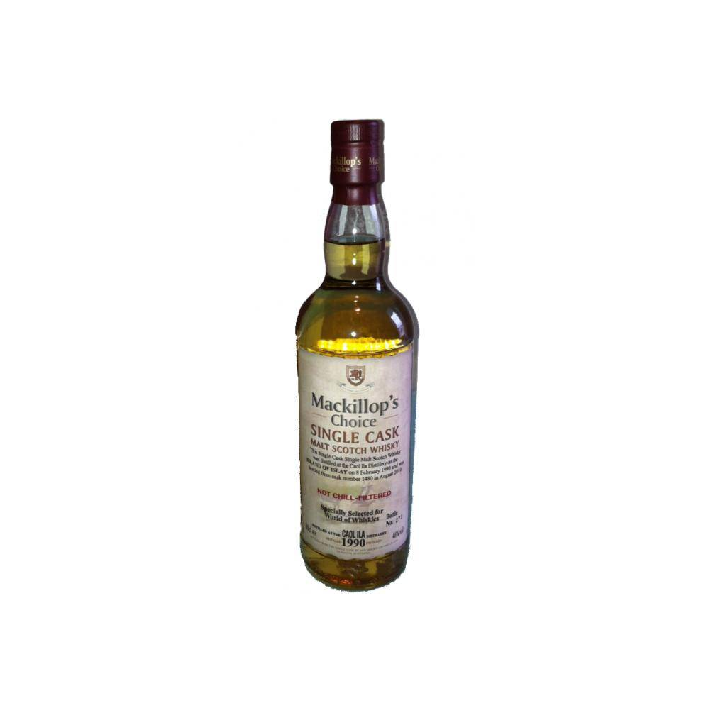 Caol Ila Single Cask 1990 20 Years Single Malt Whisky