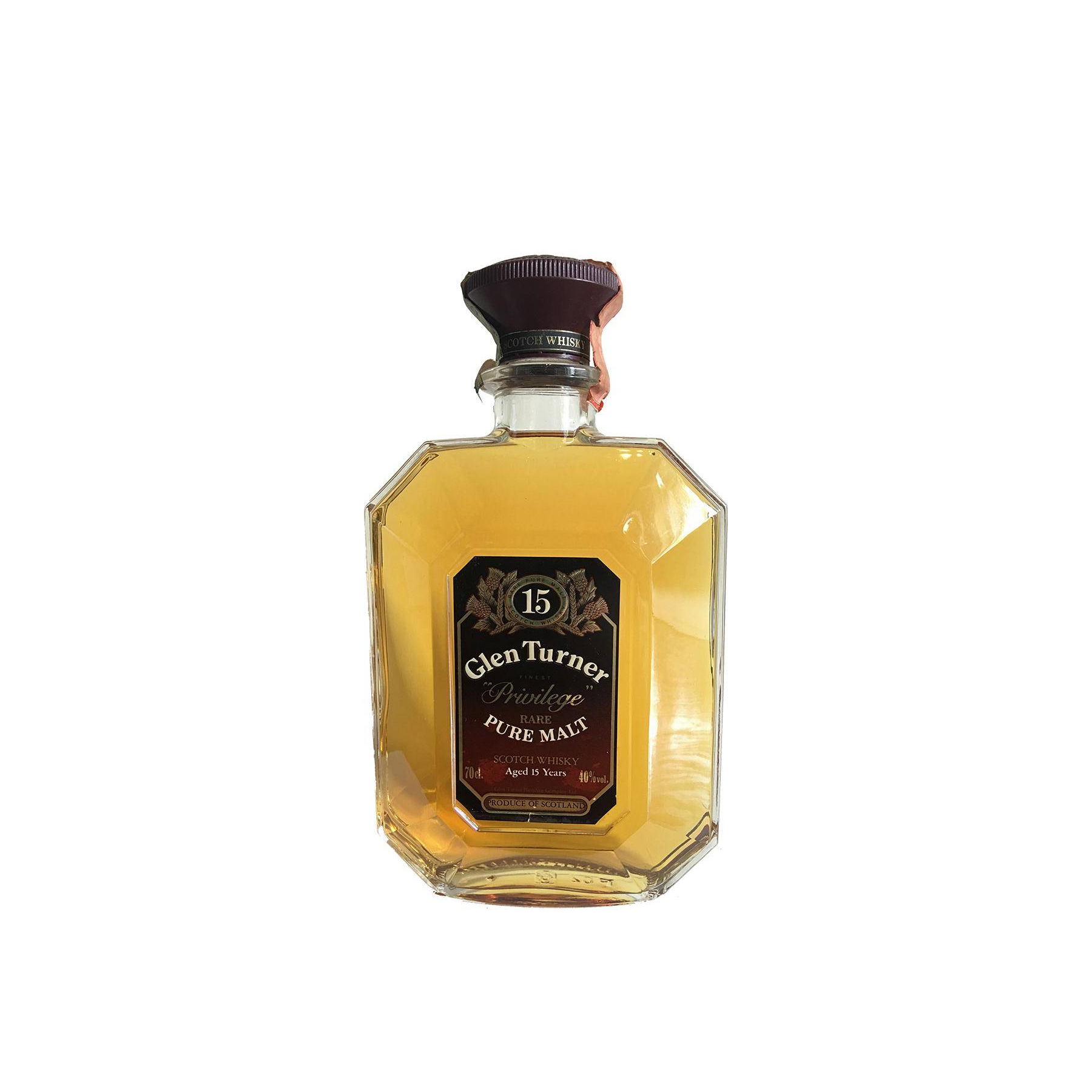Glen Turner 15 Years Blended Malt Whisky