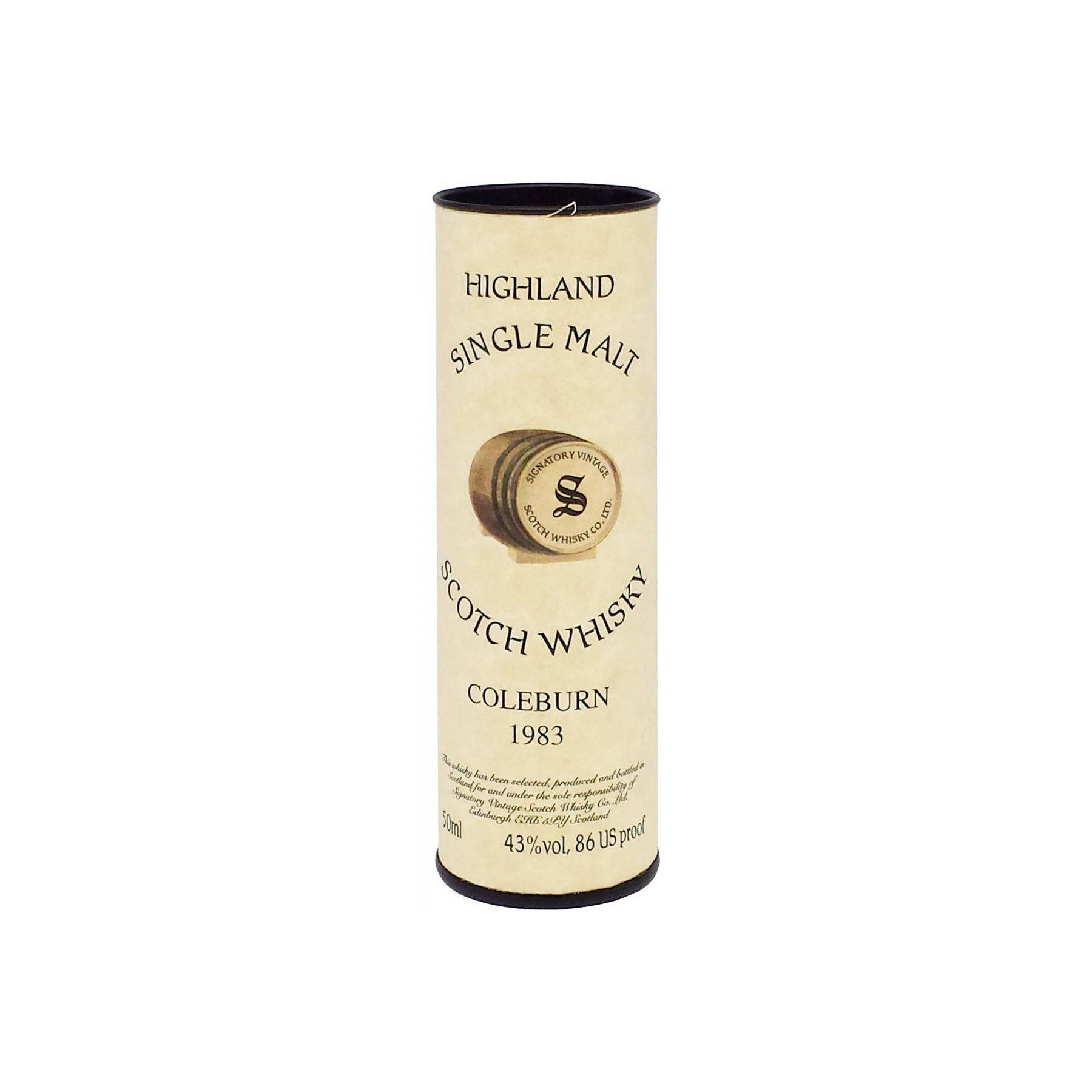Coleburn 1983 14 Years Single Malt Whisky 3
