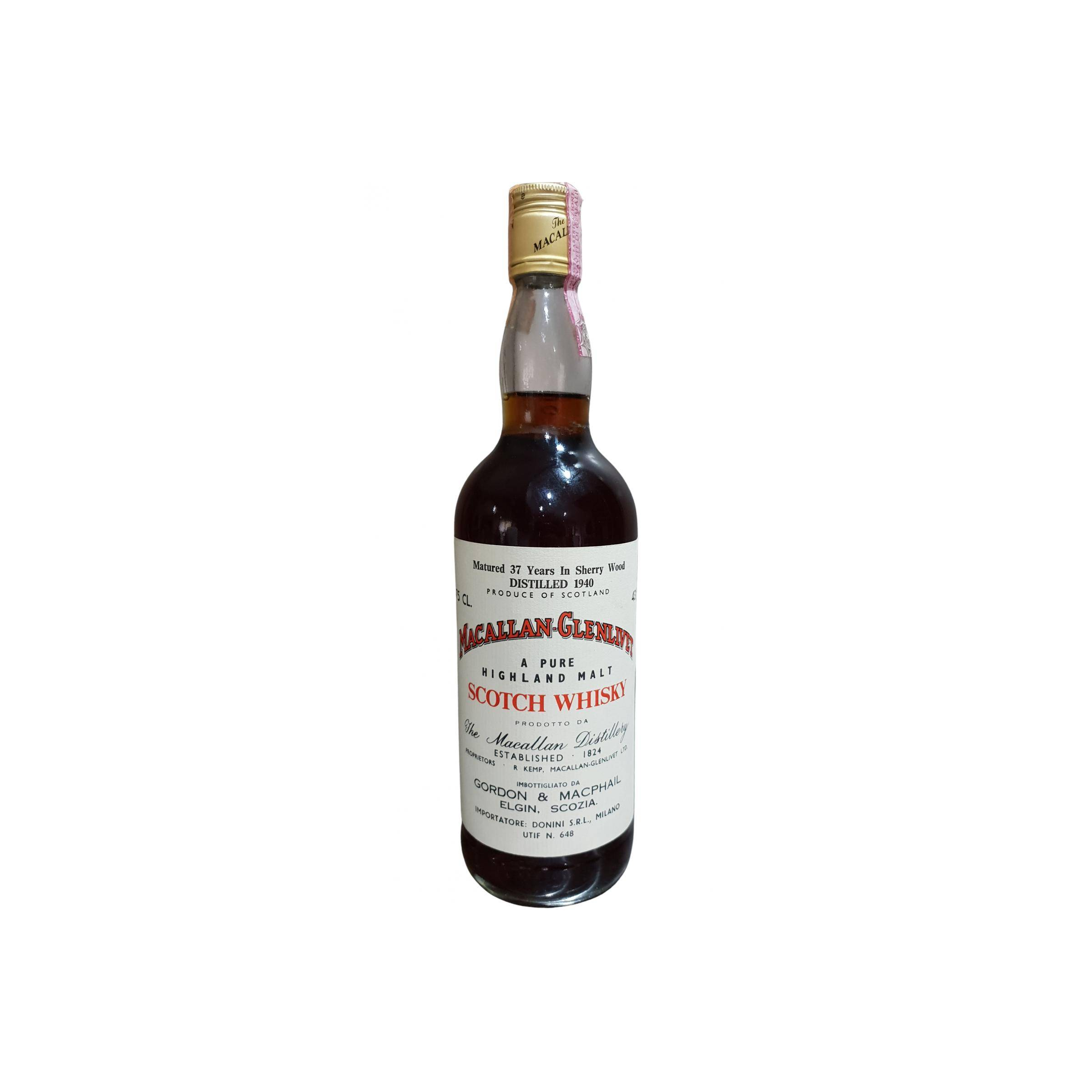 The Macallan 1940 37 Years Single Malt Whisky 2