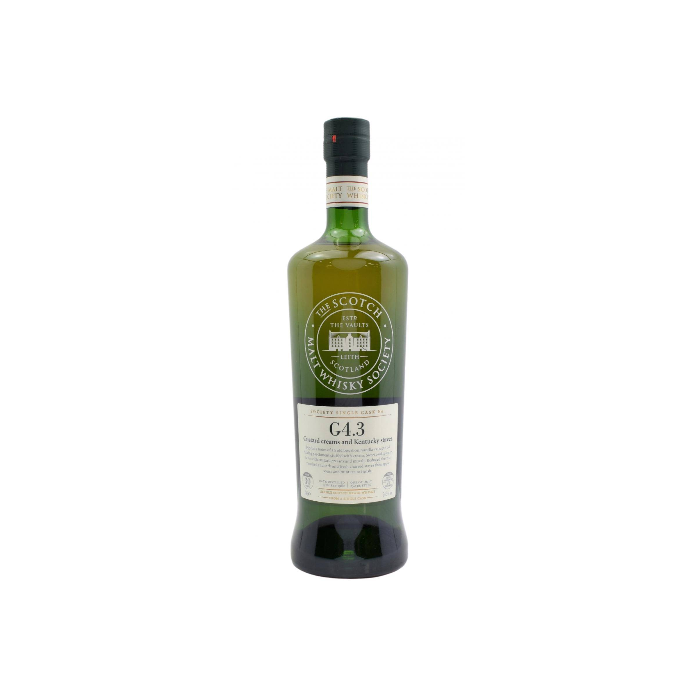 The Scotch Malt Whisky Society 1982 30 Years Single Grain Whisky