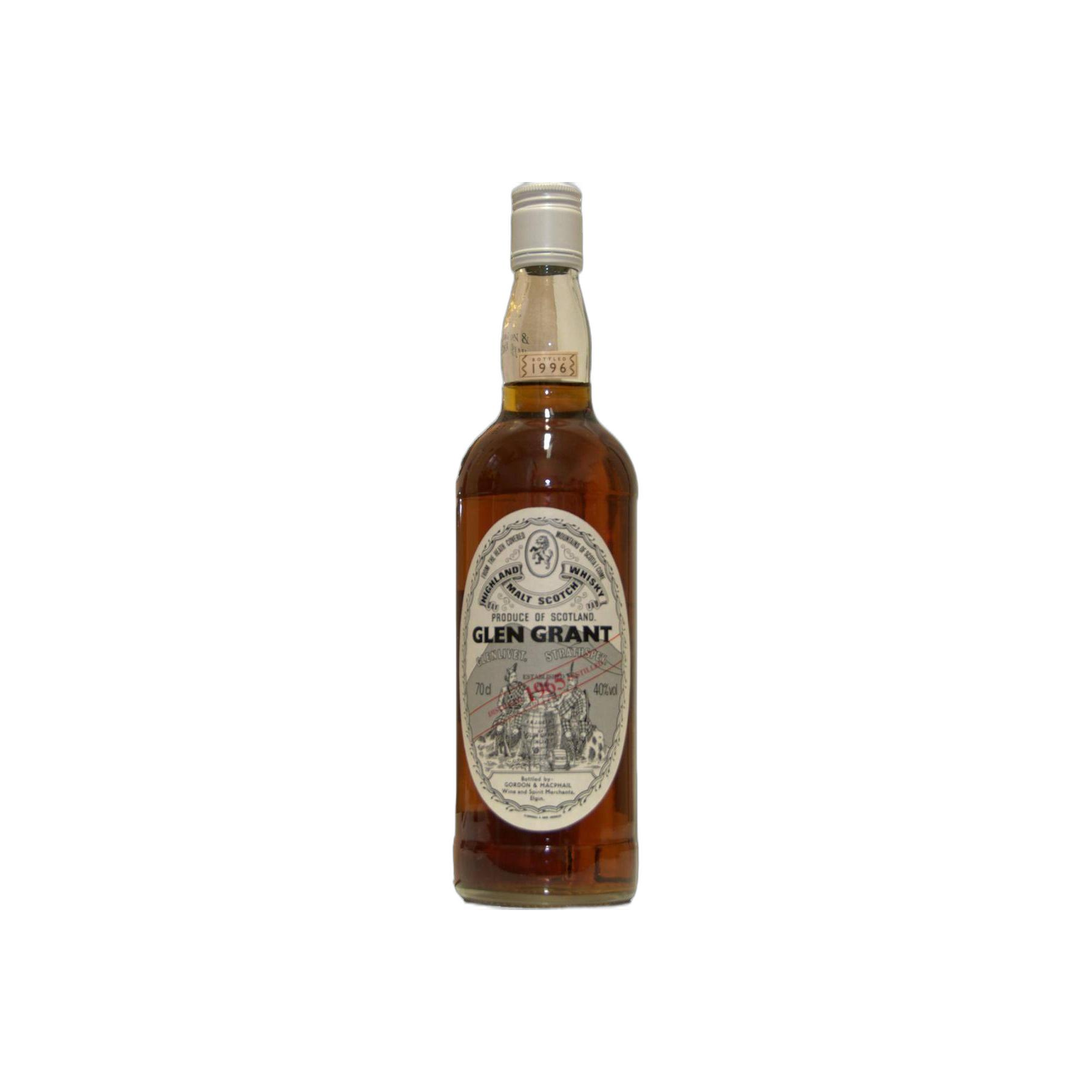 Glen Grant Licensed Bottling 1965 31 Years Single Malt Whisky