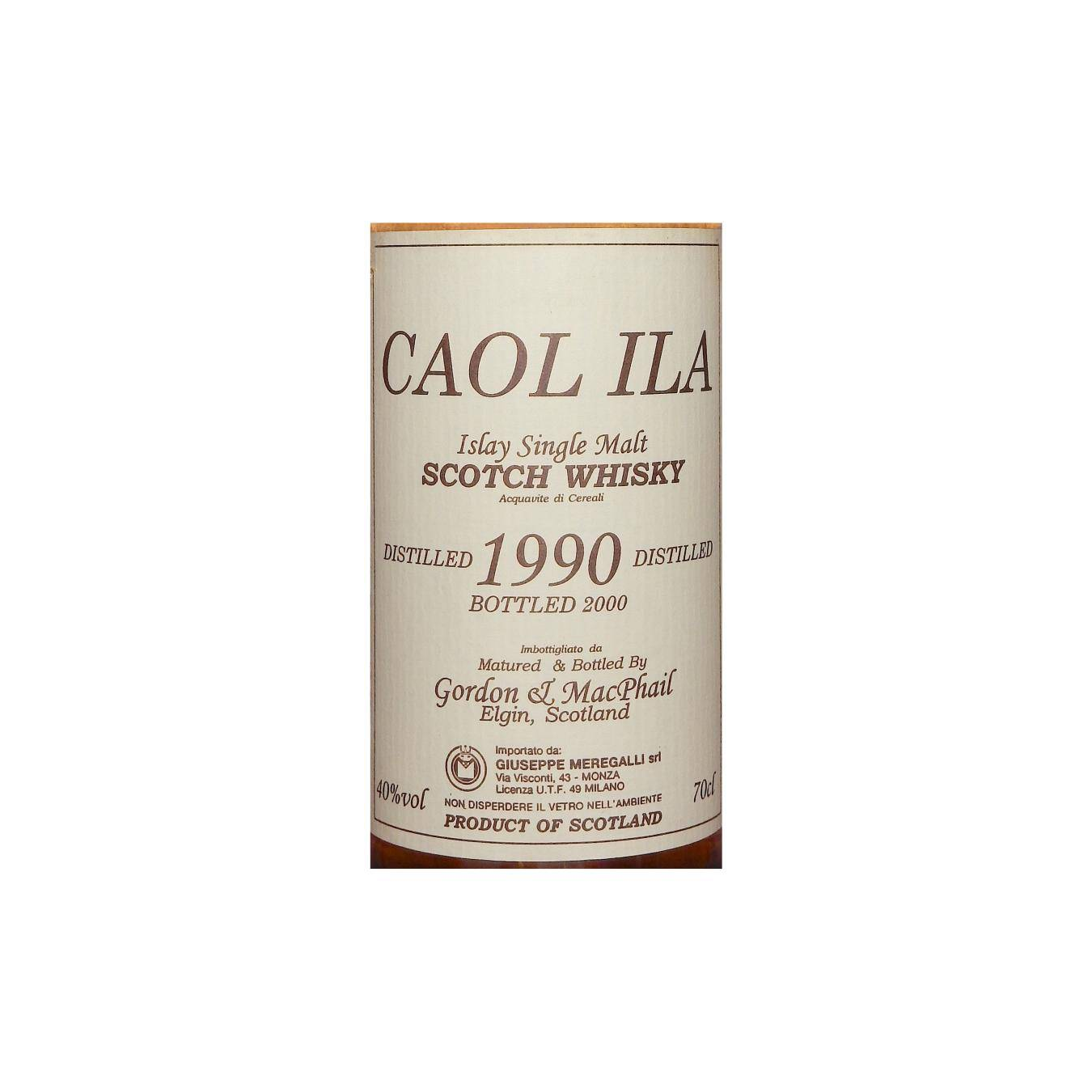 Caol Ila 1990 10 Years Single Malt Whisky 2