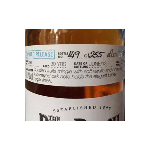 BenRiach 1983 30 Years Single Malt Whisky 3