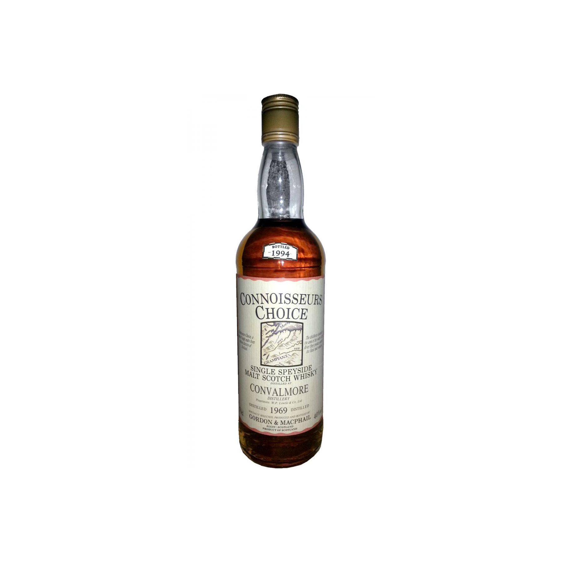 Convalmore Connoisseurs Choice 1969 25 Years Single Malt Whisky