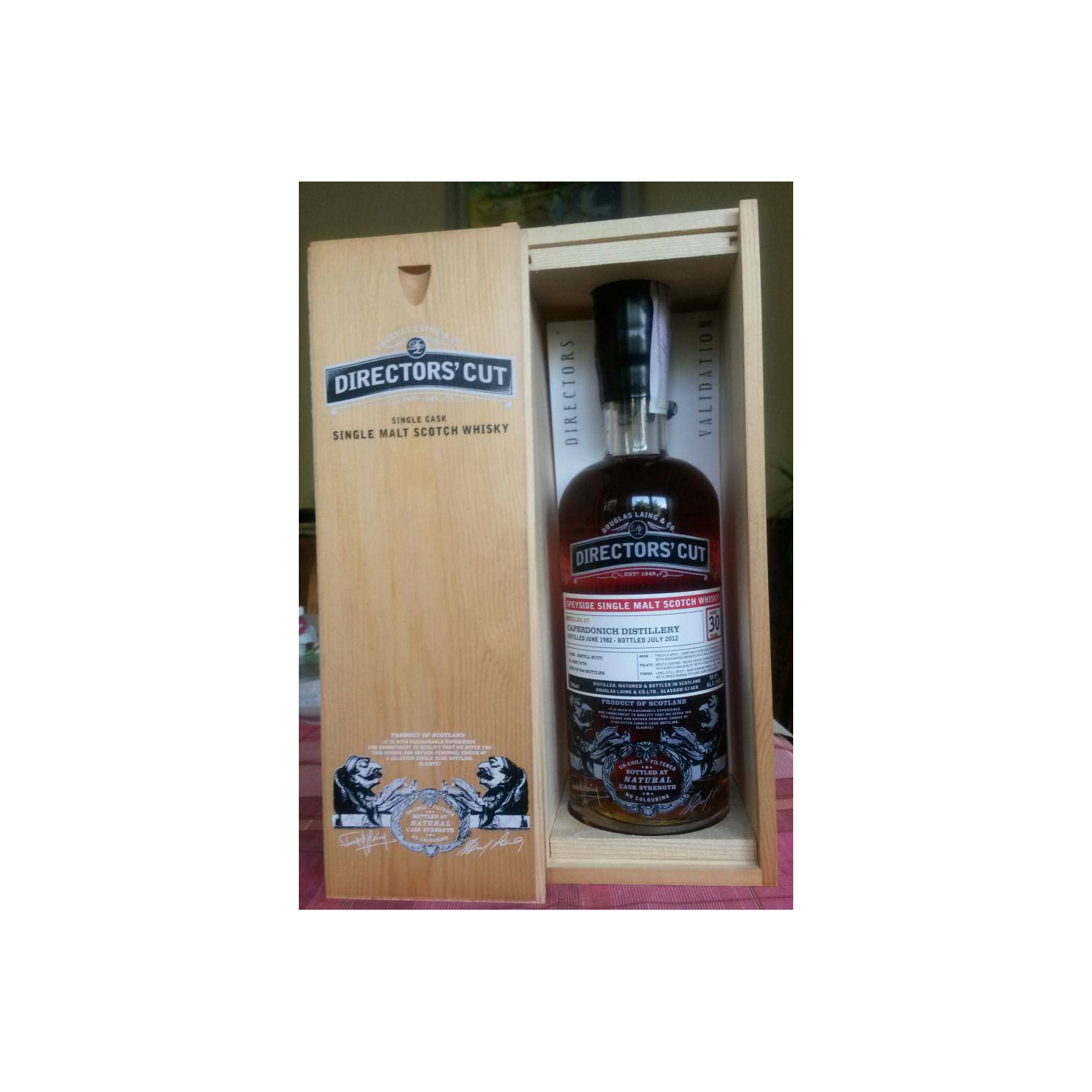 Caperdonich 1982 30 Years Single Malt Whisky 3
