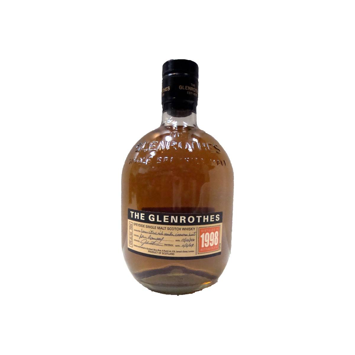 The Glenrothes 1998 12 Years Single Malt Whisky