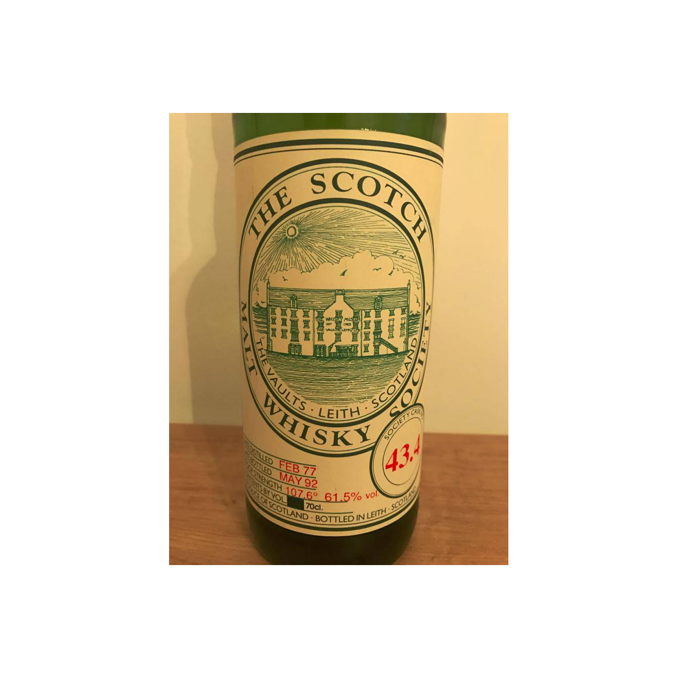 The Scotch Malt Whisky Society 1977 15 Years Single Malt Whisky 2
