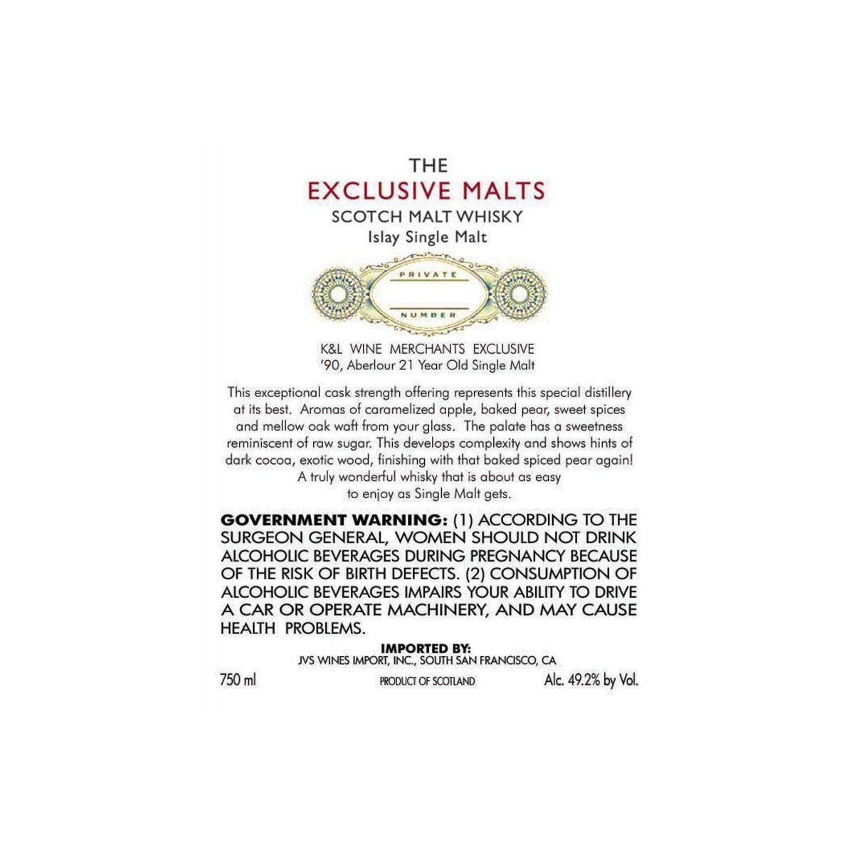 Aberlour 1990 21 Years Single Malt Whisky 2
