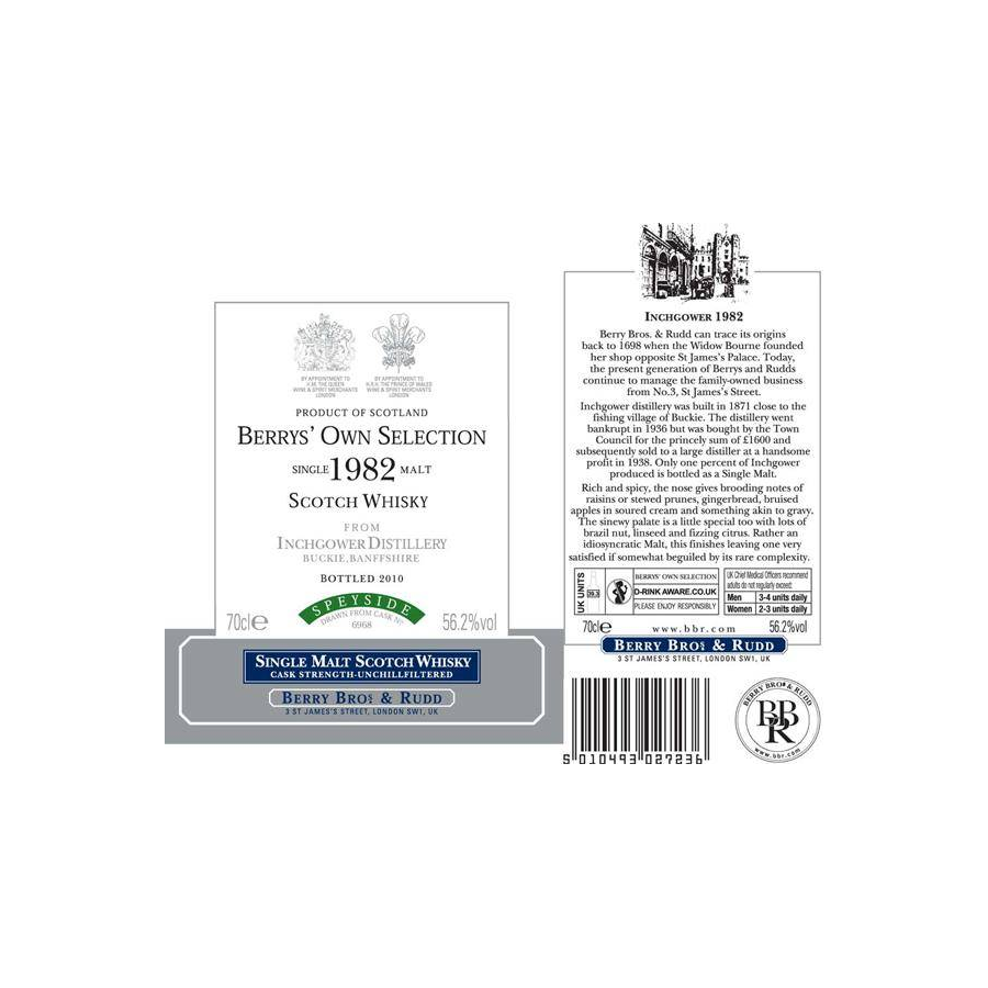 Inchgower 1982 28 Years Single Malt Whisky 2