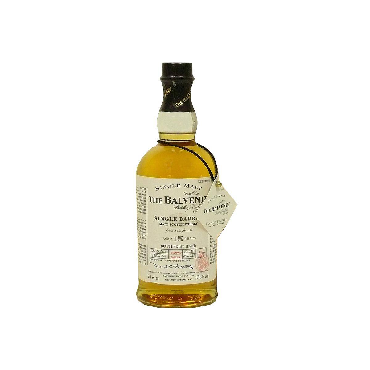 The Balvenie Single Cask 1992 15 Years Single Malt Whisky