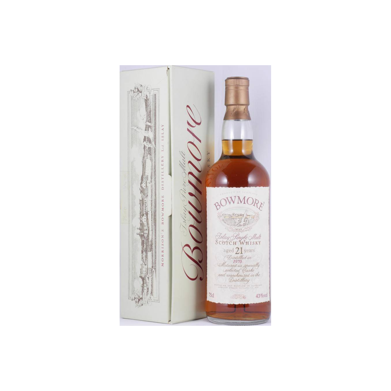 Bowmore 1970 21 Years Single Malt Whisky 2