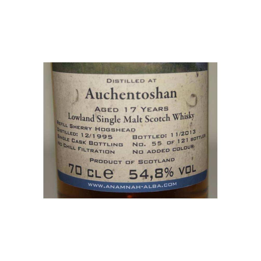 Auchentoshan 1995 17 Years Single Malt Whisky 2