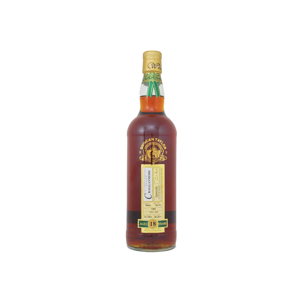 Cragganmore Rare Auld 1993 18 Years Single Malt Whisky