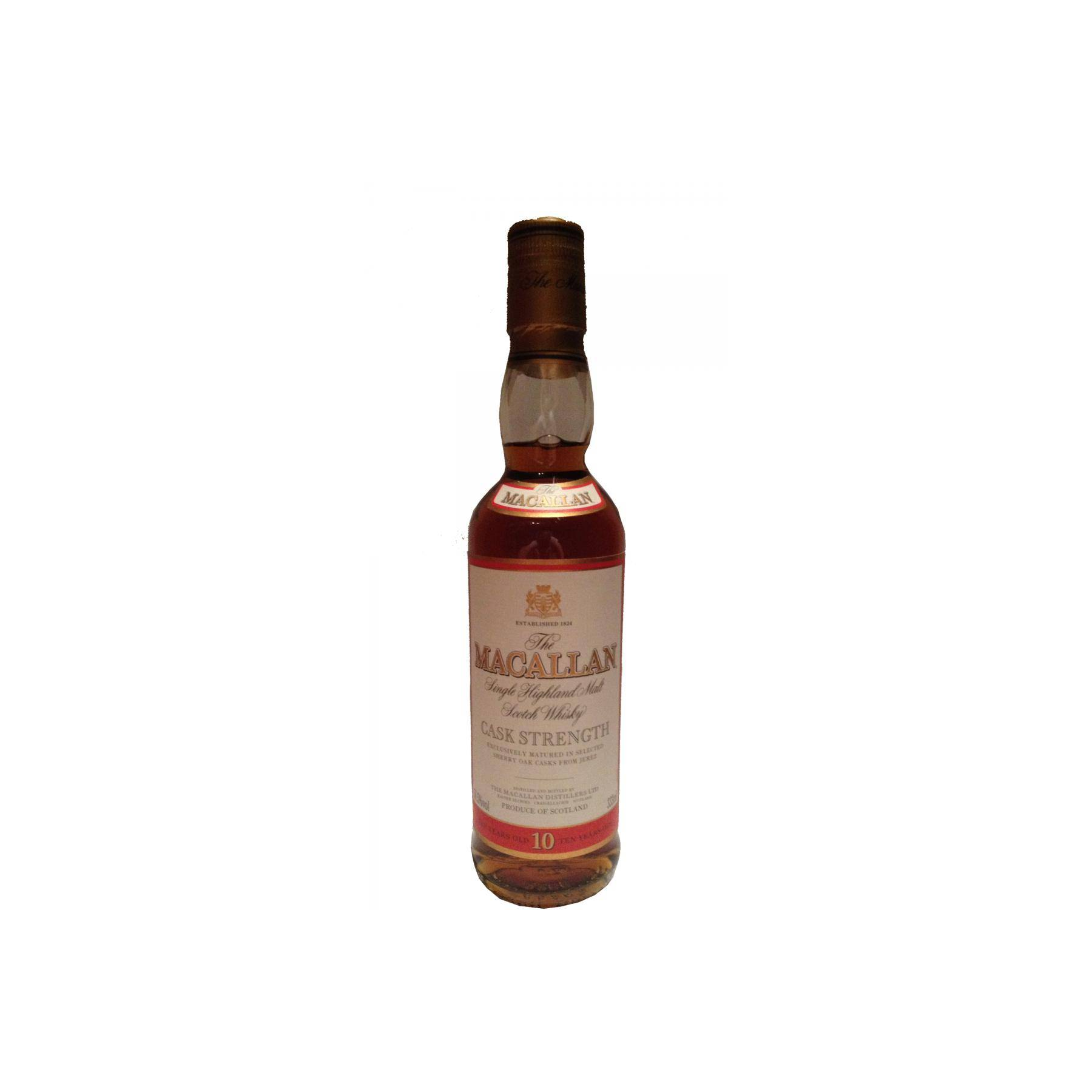 The Macallan Cask Strength Collection 10 Years Single Malt Whisky