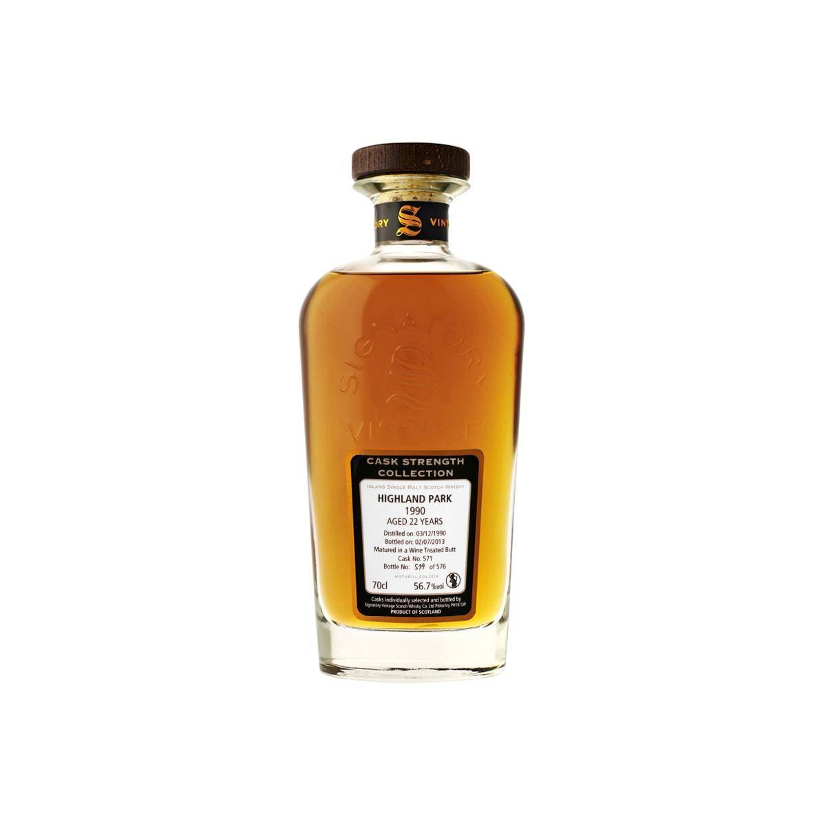 Highland Park Cask Strength Collection 1990 22 Years Single Malt Whisky