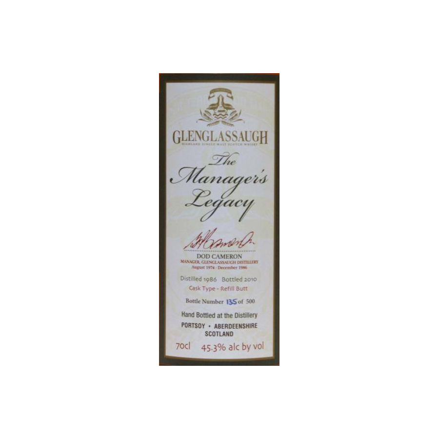 Glenglassaugh 1986 24 Years Single Malt Whisky 3