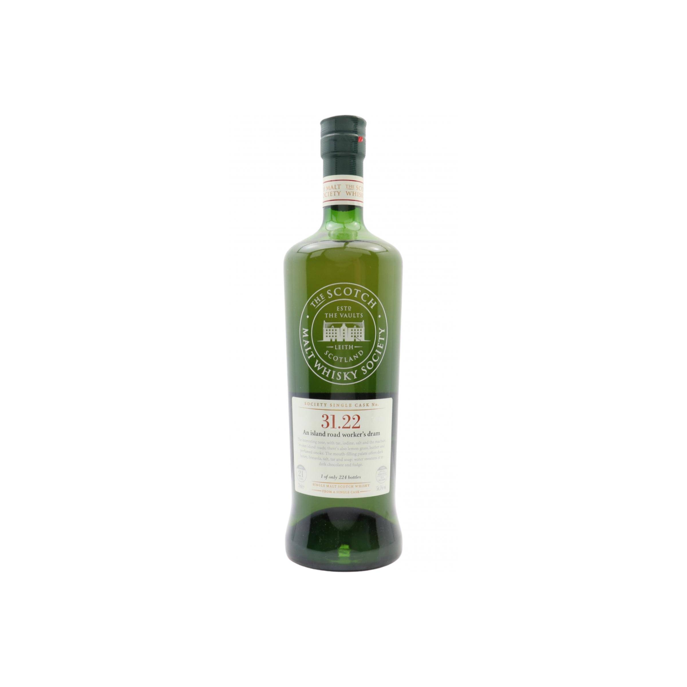 The Scotch Malt Whisky Society 1989 21 Years Single Malt Whisky