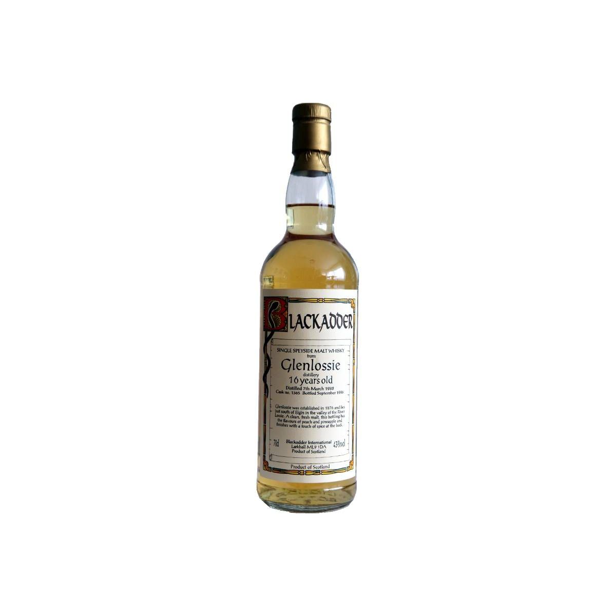 Glenlossie 1980 16 Years Single Malt Whisky
