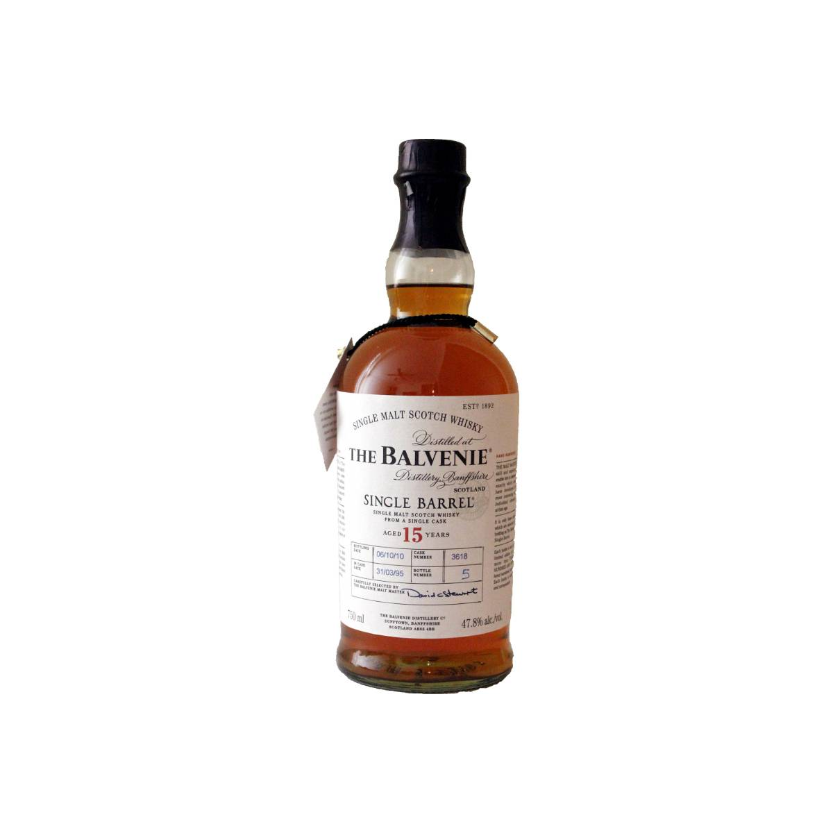 The Balvenie Single Cask 1995 15 Years Single Malt Whisky