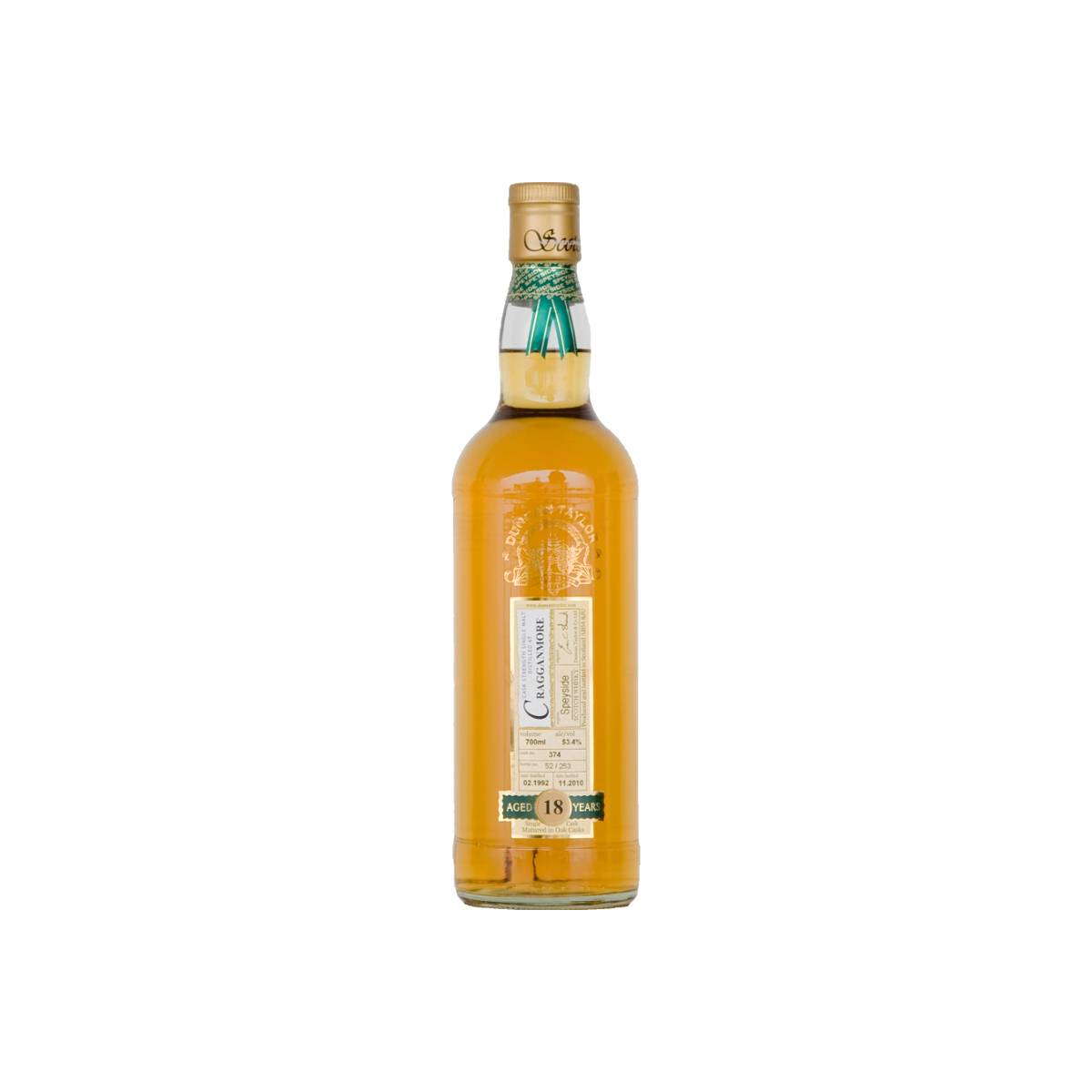 Cragganmore Rare Auld 1992 18 Years Single Malt Whisky