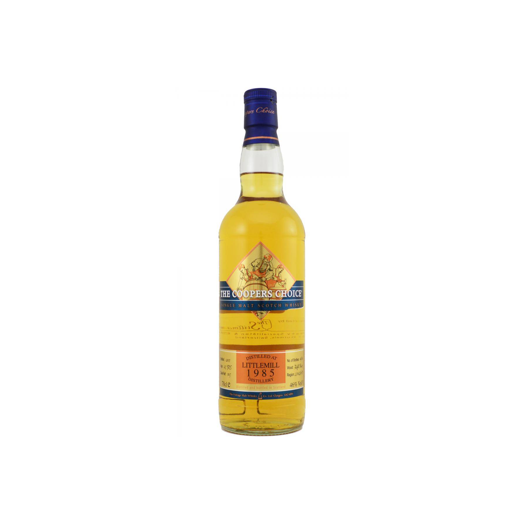 Littlemill The Cooper's Choice 1985 25 Years Single Malt Whisky