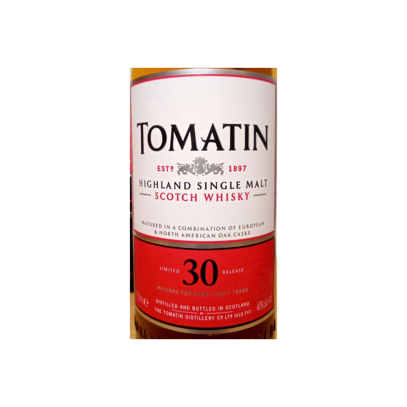 Tomatin 30 Years Single Malt Whisky 3