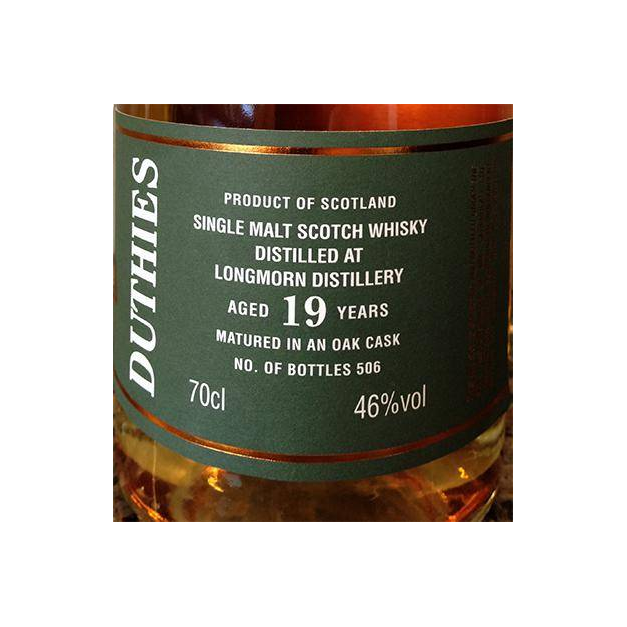 Longmorn 1990 19 Years Single Malt Whisky 3