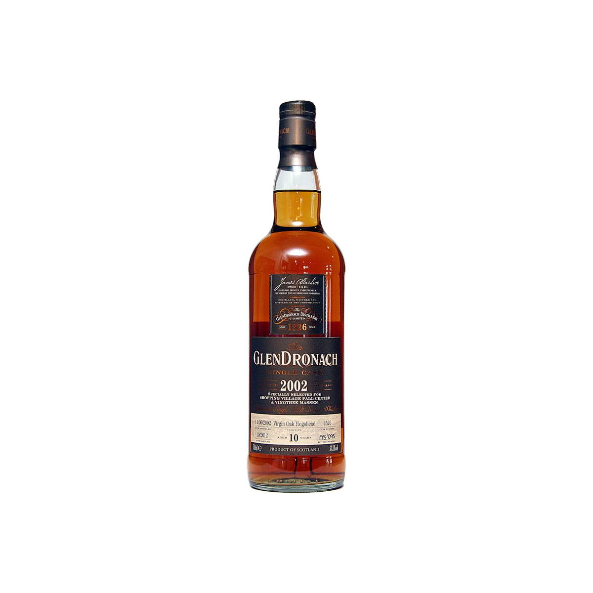 GlenDronach Single Cask 2002 10 Years Single Malt Whisky