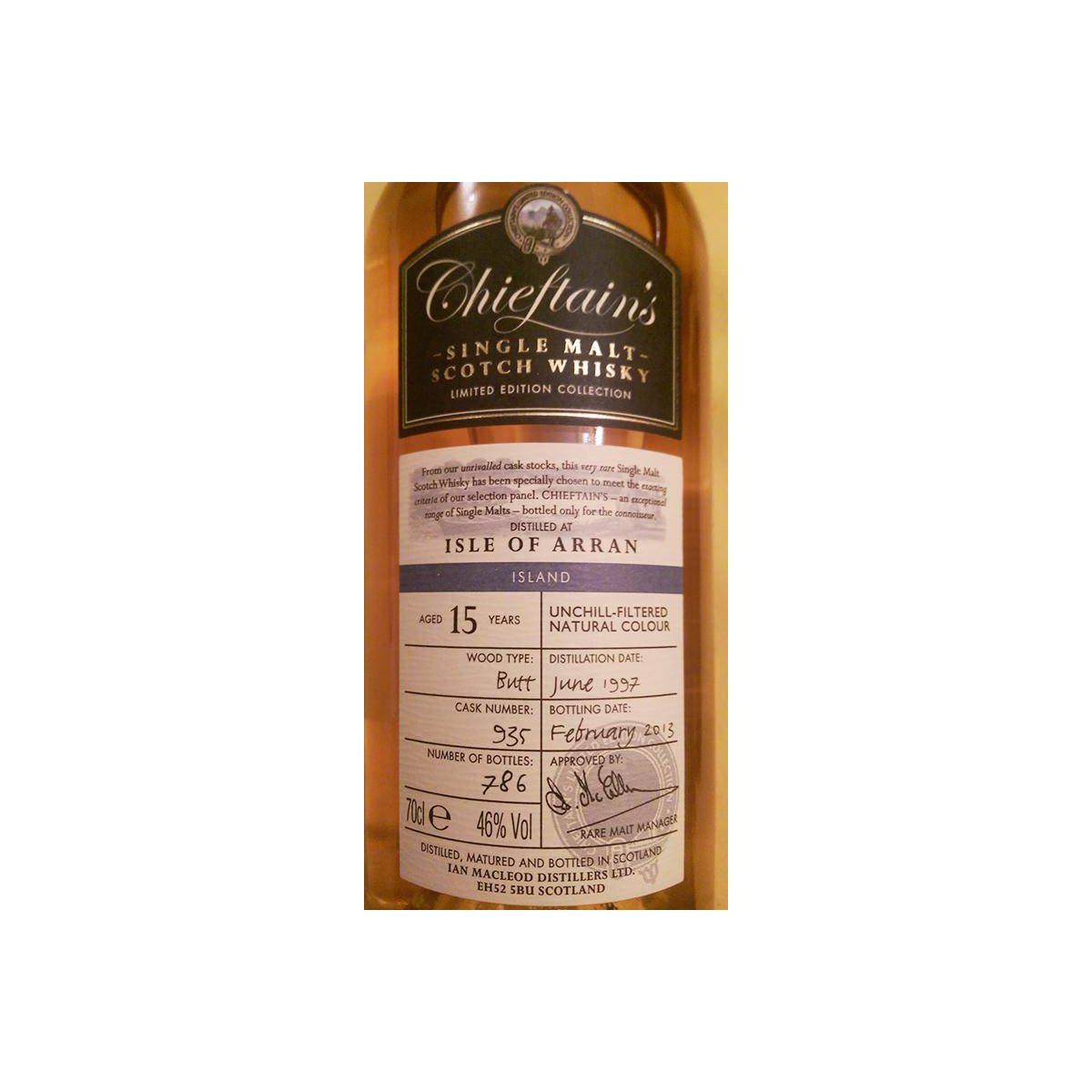 Arran 1997 15 Years Single Malt Whisky 2