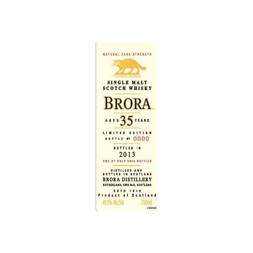 Brora 35 Years Single Malt Whisky 2
