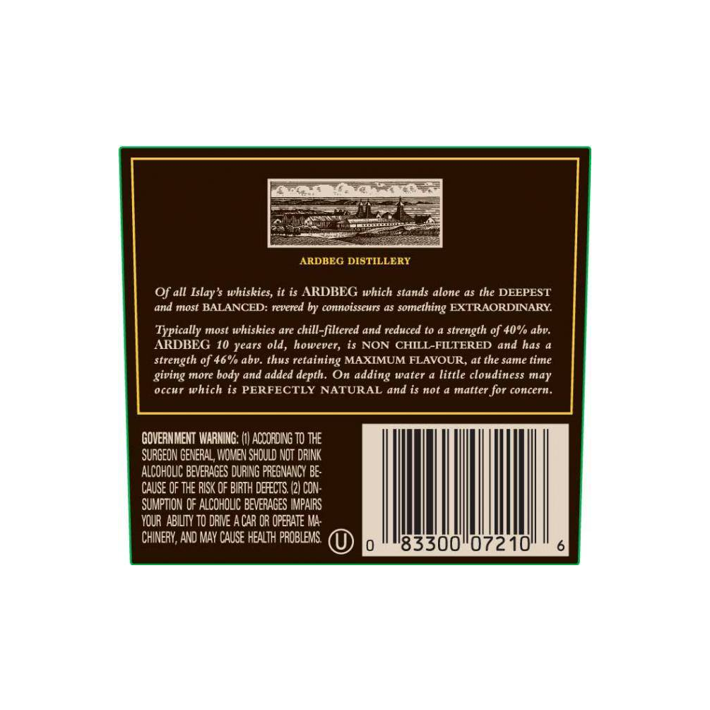 Ardbeg 10 Years Single Malt Whisky 2