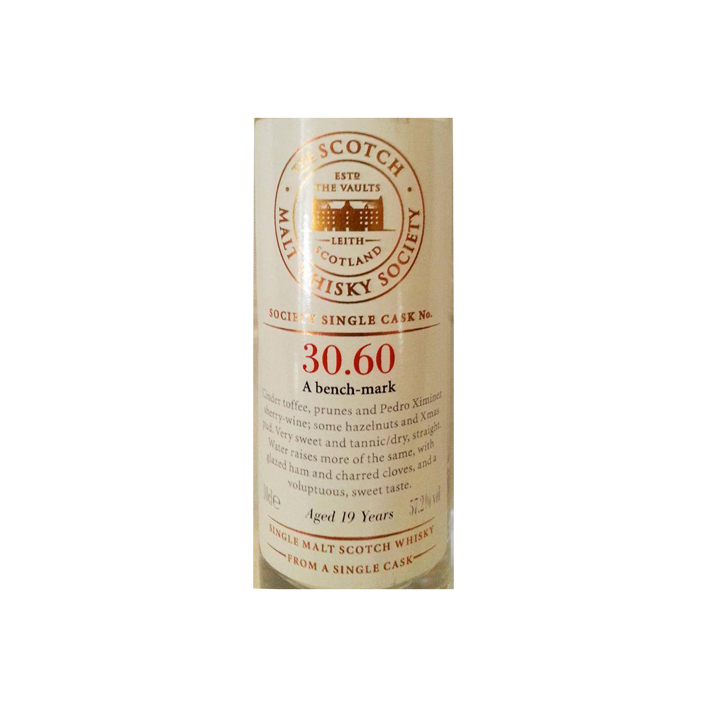 The Scotch Malt Whisky Society 19 Years Single Malt Whisky
